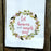 Let Heaven and Angels Sing Holly Garland Wreath Kitchen Towel