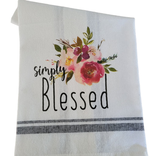Simply Blessed Kitchen Towel